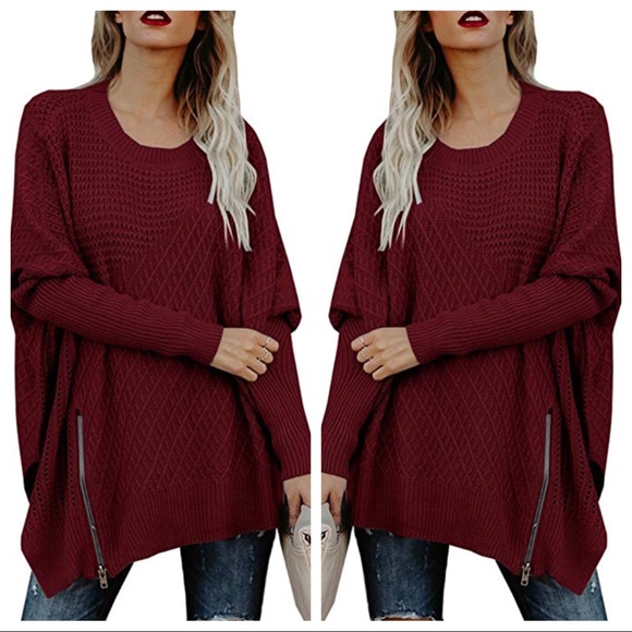 Sweaters - ✿NWT Oversized Batwing Pullover Sweater✿